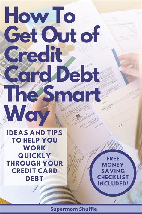 smart ways to get out of credit card debt|credit card debt strategy.